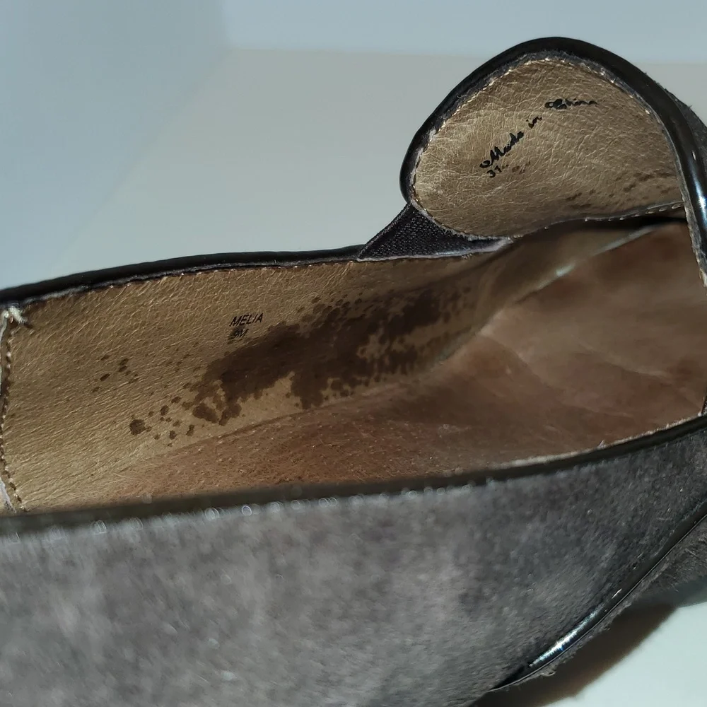 Donald J Pliner Melia Suede Wedges In Brown Size 9M